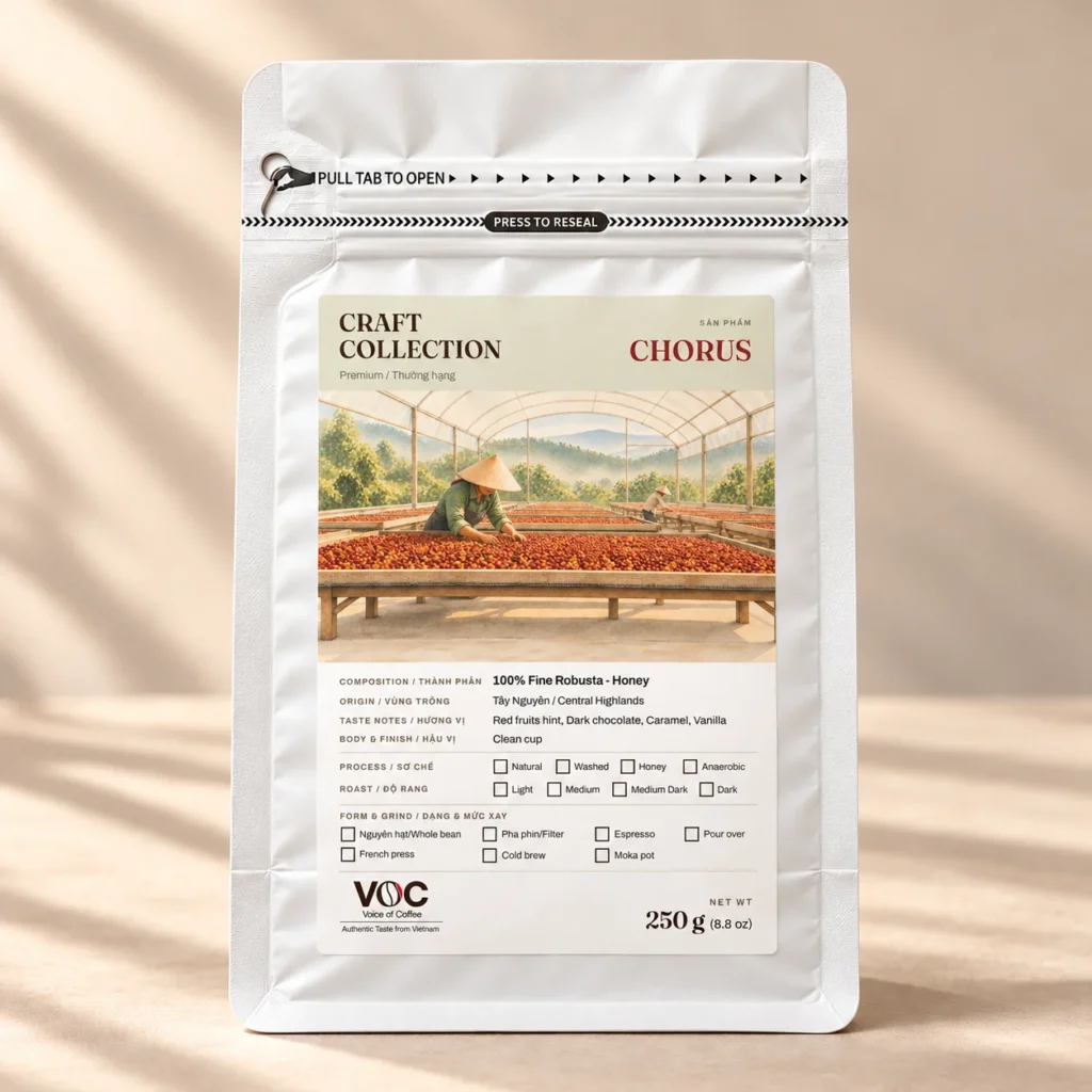 Chorus – 100% Fine Robusta Honey