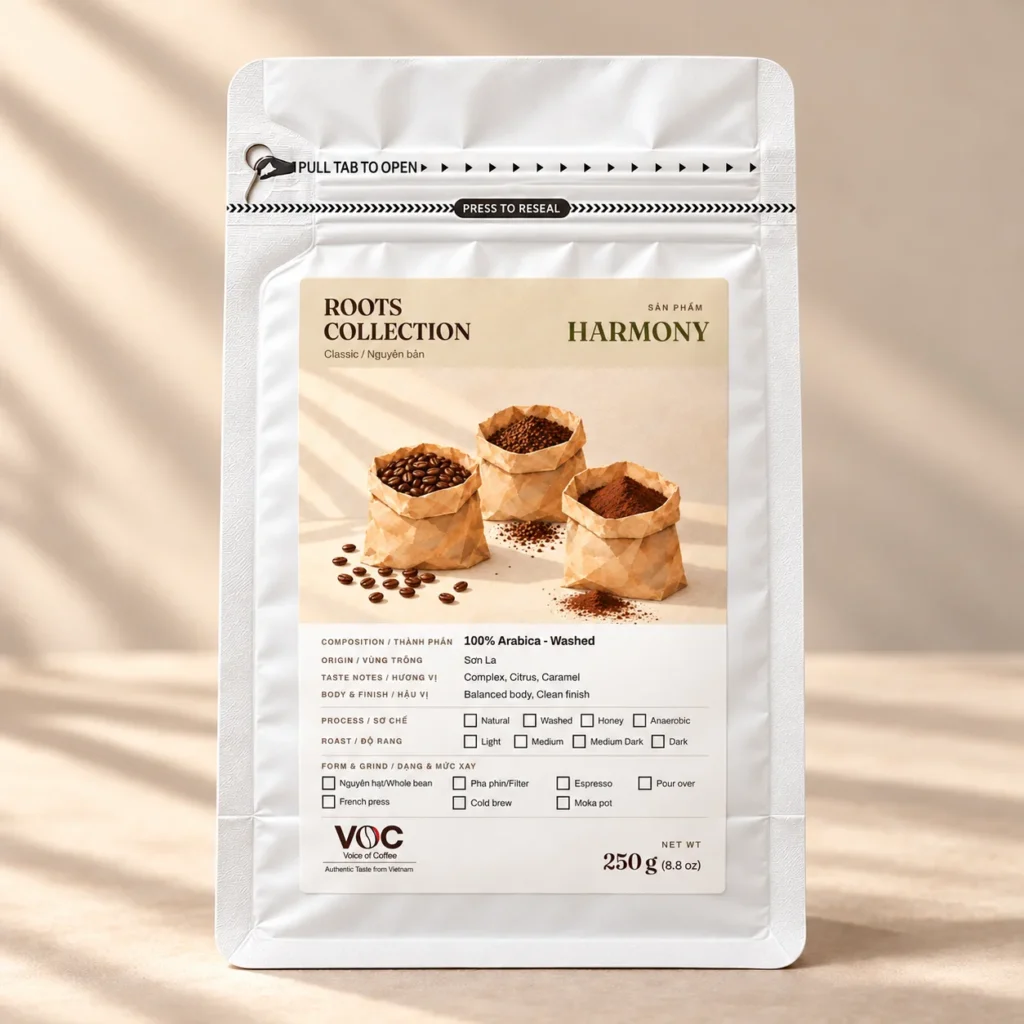 Harmony – 100% Arabica Sơn La
