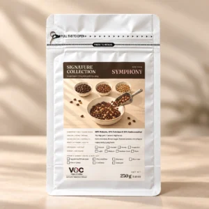 Symphony – Blend 40% Robusta + 30% Culi + 30% Arabica
